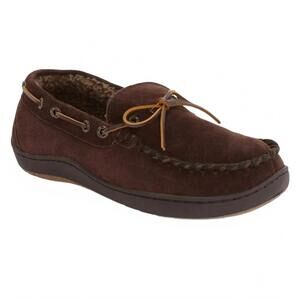 NEW TEMPUR-PEDIC men's therman slip-on in chocolate